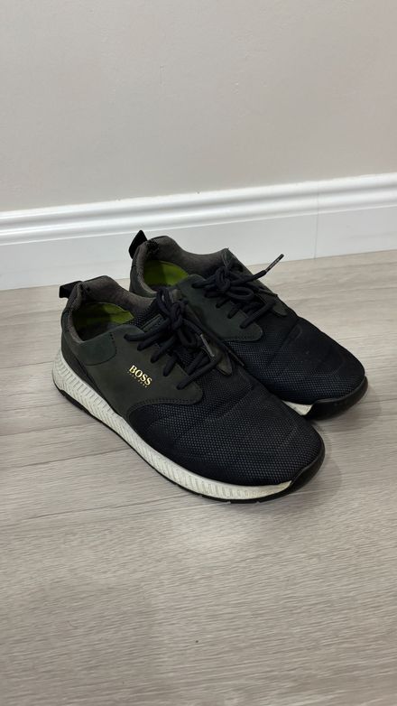 Hugo Boss Siyah Erkek Sneaker Ayakkabı