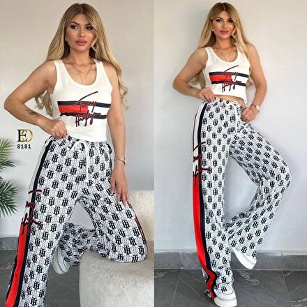Tommy Hilfiger Desenli İkili Takım