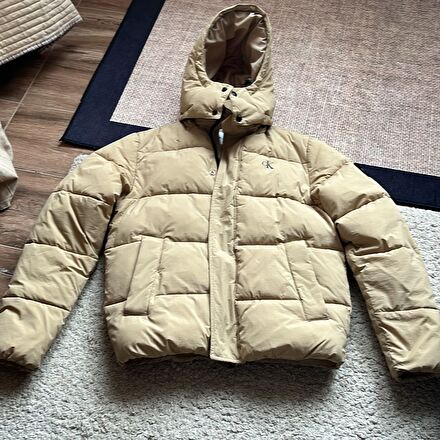 Calvin Klein Orjinal Erkek Mont Kapşonlu