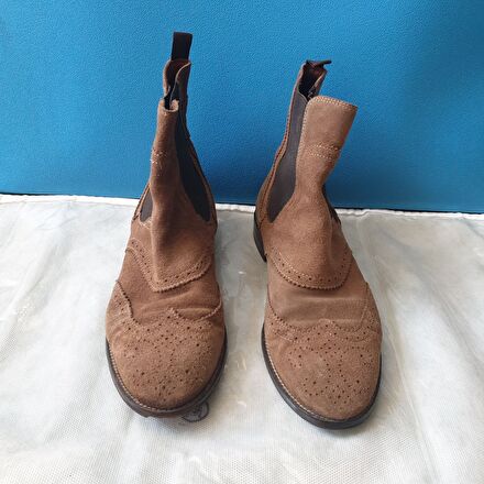 Massimo Dutti Taba Nubuk Bot
