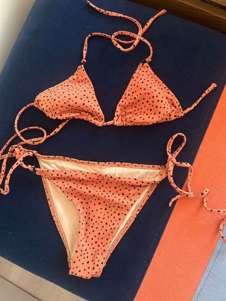 Puantiye Detaylı Bikini Takımı