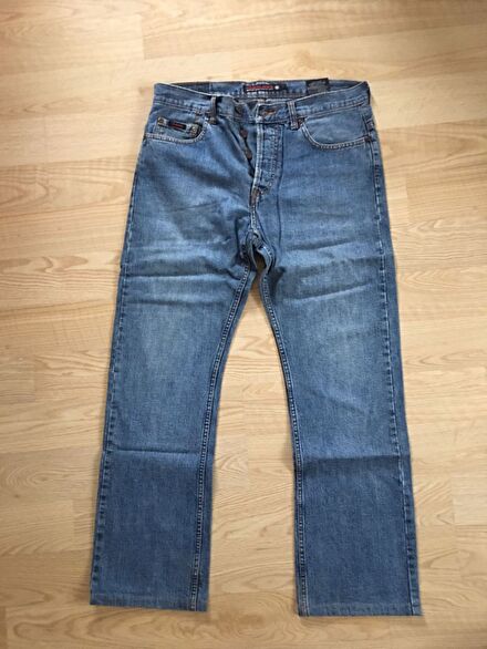 Açık Mavi erkek Jean Pantolon