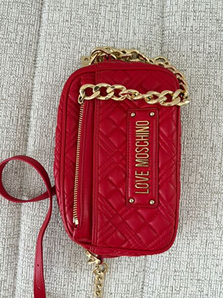 Kırmızı Love Moschino Çanta
