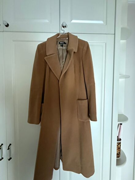Dkny Kadın Kaşmir Palto Camel