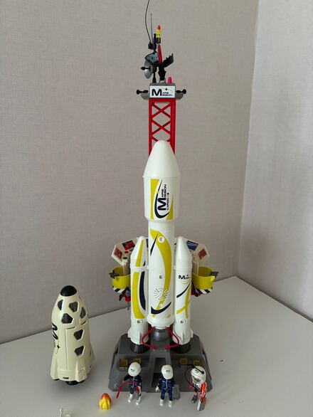 Playmobil Uzay rampalı Mars roketi