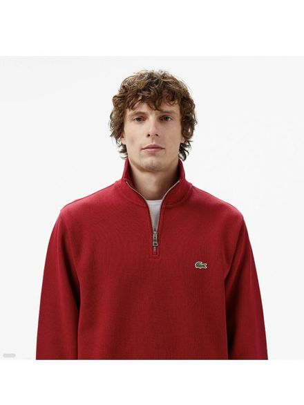 LACOSTE YARIM FERMUARLI SWEATSHİRT