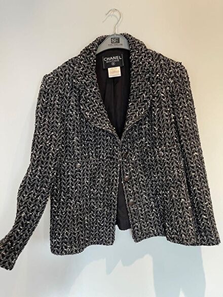 Chanel Boutique Vintage Tweed Ceket ORJ.