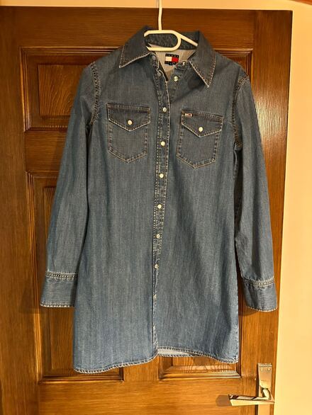 Tommy Jeans Denim Gömlek Elbise