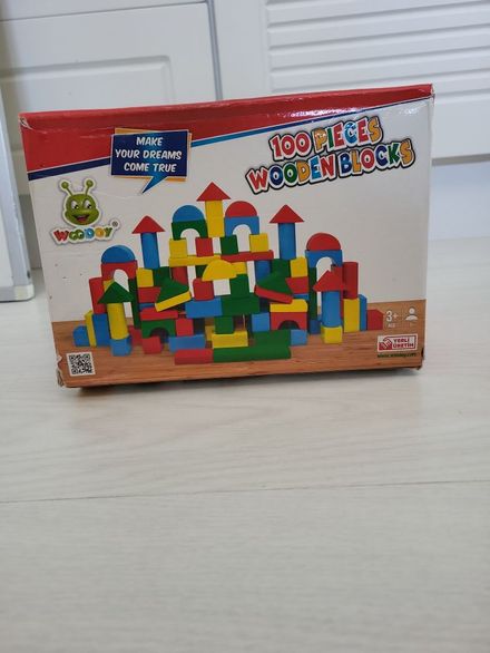 Woodoy 100 Parça Ahşap Blok Oyuncak