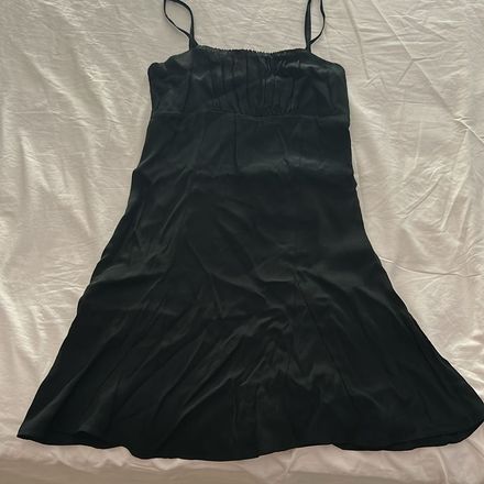 Bershka S beden Siyah Mini Elbise