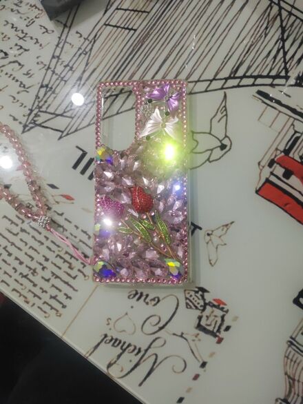 HONOR 70 TAŞLI TLF KILIFI PEMBE