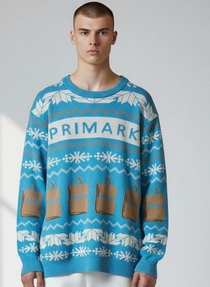 ❄️ Primark Yılbaşı Temalı Oversize Kazak