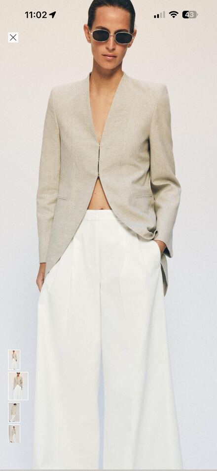 Zara Krem Ceket