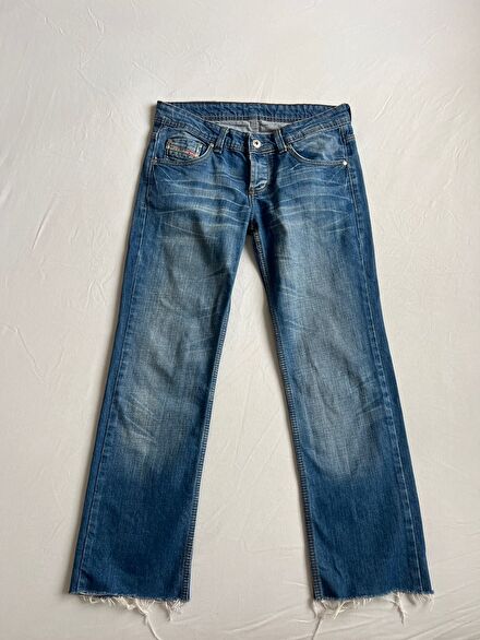 Düşük bel Diesel cropped jean vintage