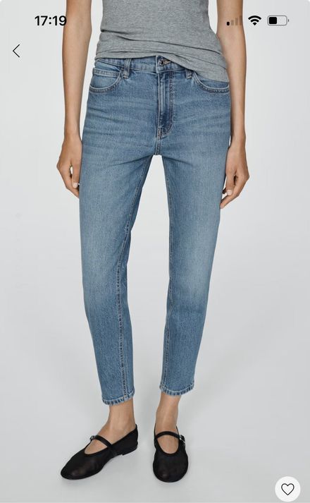 Mango mom jean