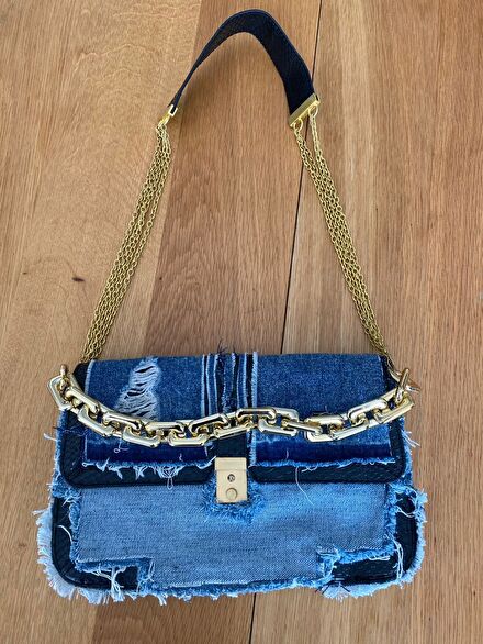 Denim çanta