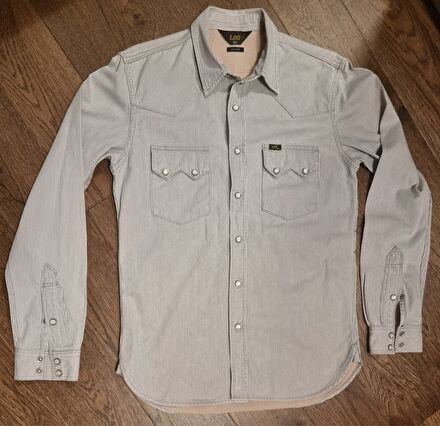 Lee 101 Western Denim Gömlek , M Beden