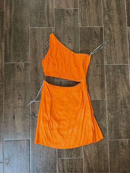 Zara Tek Omuzlu Mini Elbise