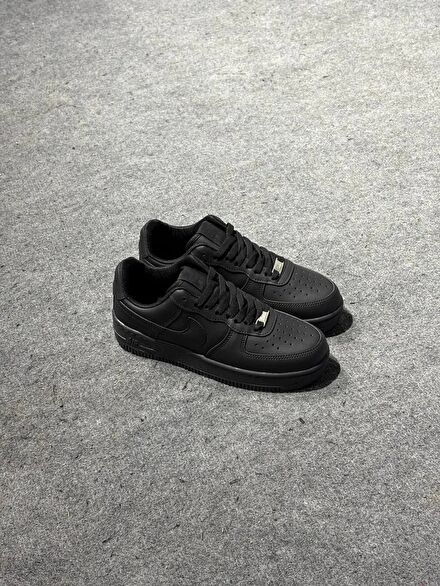 Nike Air Force 1 Siyah Erkek Sneaker 41