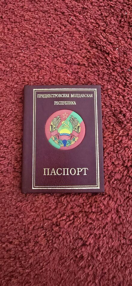 Transdinyester Rus Pasaport Kılıfı