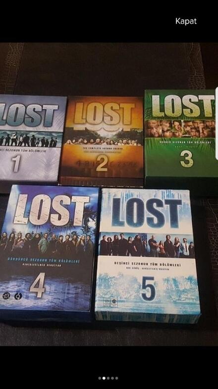 Lost DVD koleksiyonu