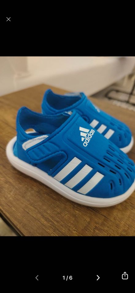 Adidas erkek çocuk sandalet terlik