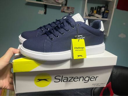 Slazenger Erkek lacivert spor ayakkabı