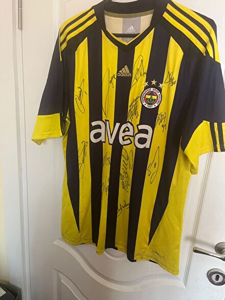 Fenerbahçe İmza Detaylı Sarı Lacivert Fo