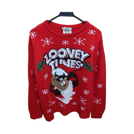Looney Tunes Yılbaşı Kazağı Unisex