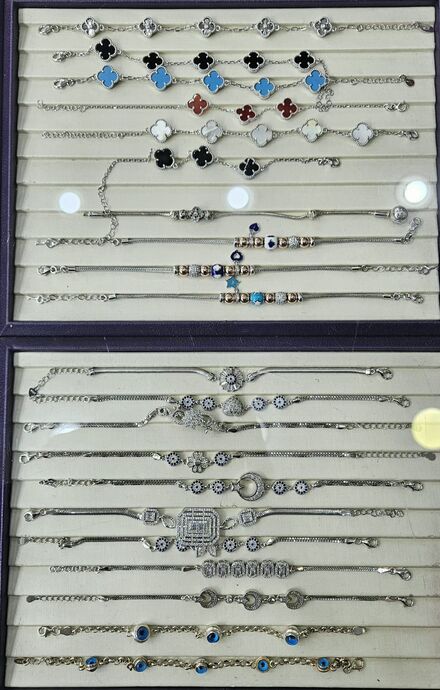 925 ayar gümüş bileklikler (adet)