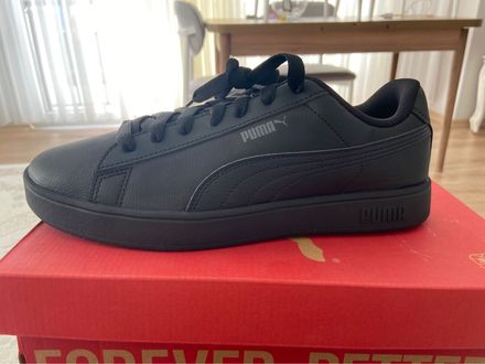 Sıfır Siyah Puma Sneaker Ayakkabı