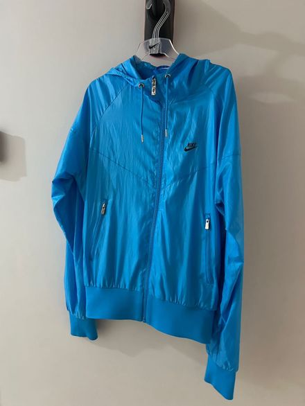 Nike Mavi Yağmurluk