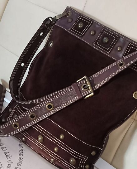 İtalyan Deri Bohem Crossbody