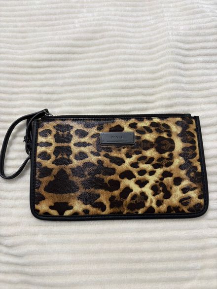 mango leopar clutch çanta