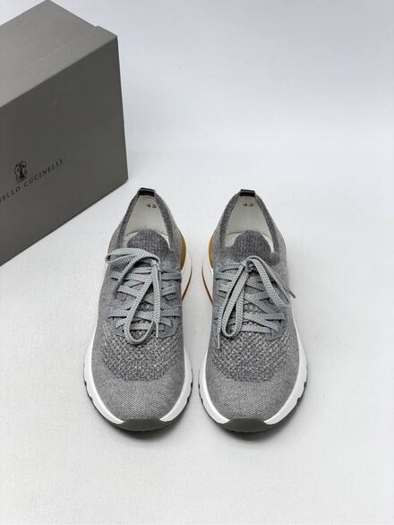 Brunello Cucinelli Gri Sneaker