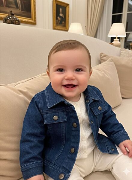 Dior orjinal bebek kot ceket