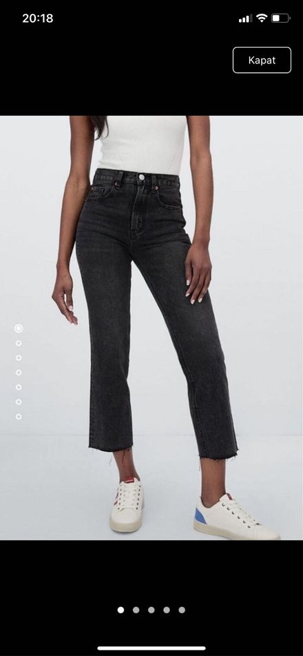 mango straight fit jean