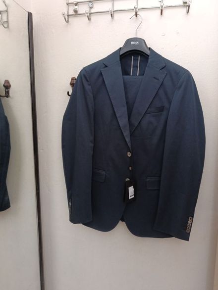 Hugo Boss Lacivert İkili Takım Elbise