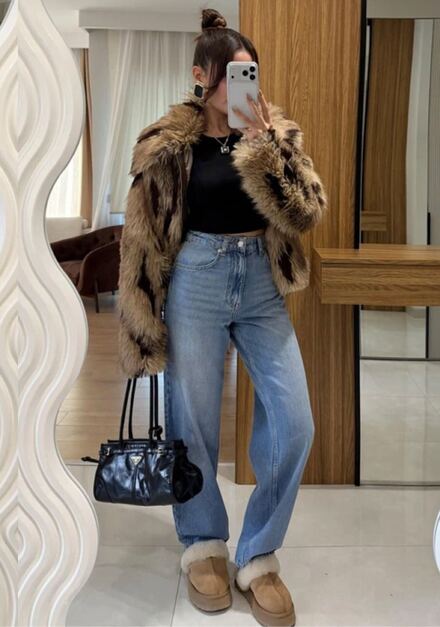 Reserved baggy balon jean