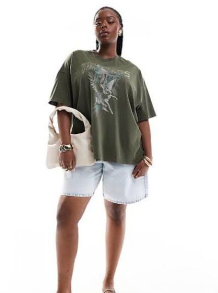Asos Oversize Grafik Baskılı T-shirt