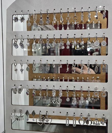 925 ayar gümüş küpeler(1 çift)