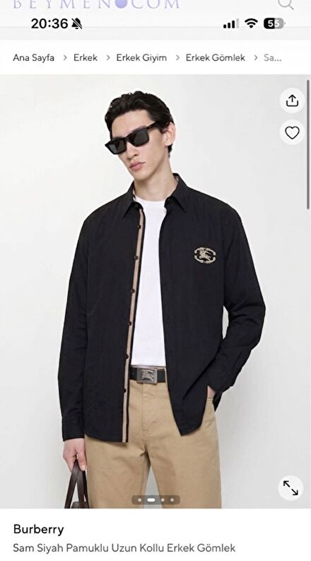 Burberry Erkek Gömlek