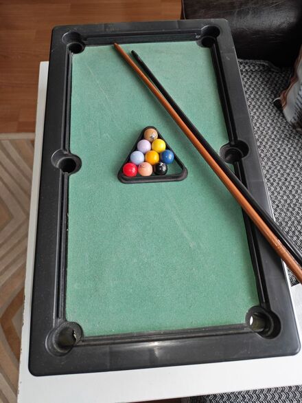 Masa Üstü Mini Bilardo Seti 47 cm Ayaklı