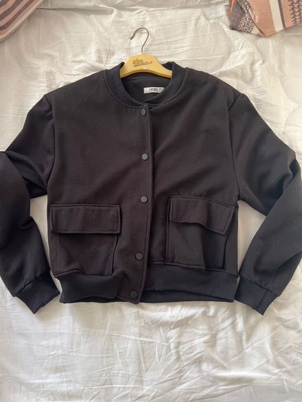 Siyah Bomber Ceket