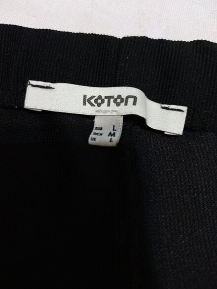 Siyah Koton Eşofman etek ve tşört