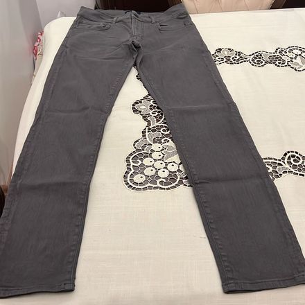 Nautica erkek gri pantolon skim fit