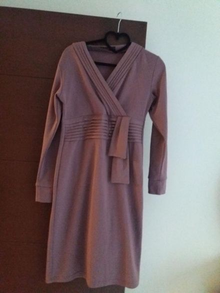 #hm diz altı kemerli elbise
