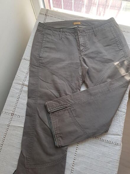 stefanel haki pantolon