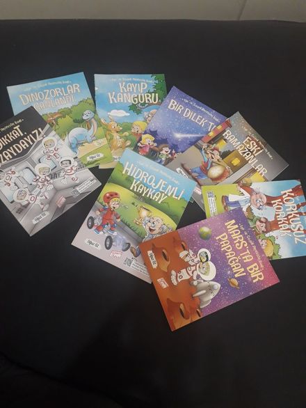 8 adet tertemiz hikaye kitabı