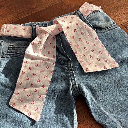 Gucci kız çocuk kot pantalon